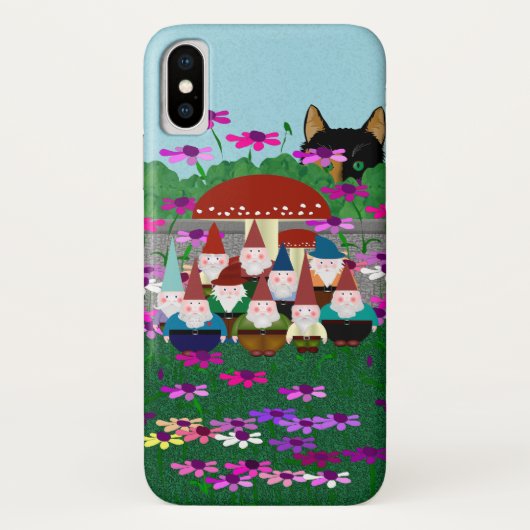 Fall Gnomes iPhone Case-Mate iPhone Hülle (Rückseite)