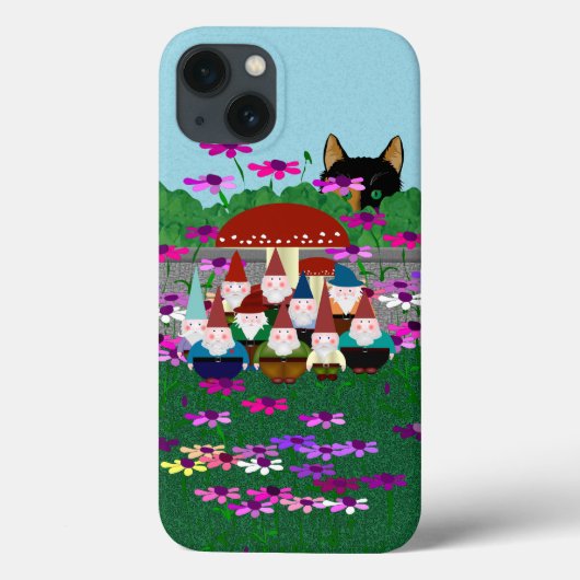 Fall Gnomes iPhone Case-Mate iPhone Hülle (Rückseite)