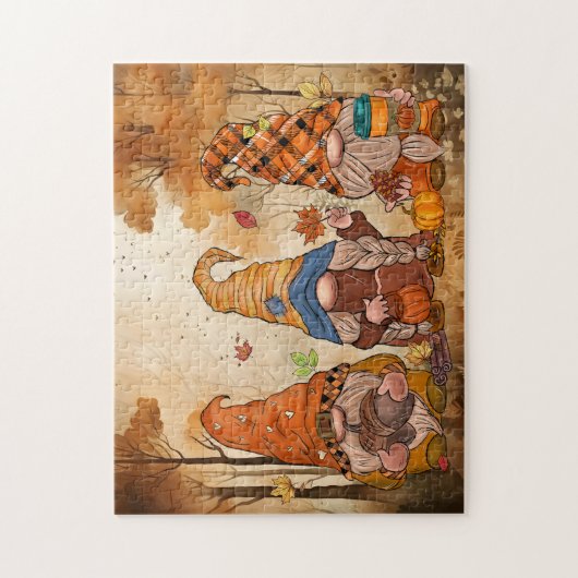 Fall Gnomes Puzzle (Vertikal)