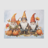 Fall Gnomes Seidenpapier (Vorderseite)
