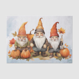 Fall Gnomes Seidenpapier