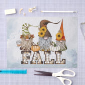 Fall Gnomes Seidenpapier (Handwerk)