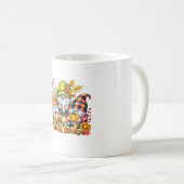 Fall Gnomes Sublimation Autumn Love Classic T-Shir Kaffeetasse (VorderseiteRechts)