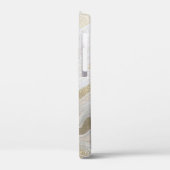 Fall Gold Glitzer Individuelle Name Case-Mate iPho Case-Mate iPhone Hülle (Rückseite / Links)