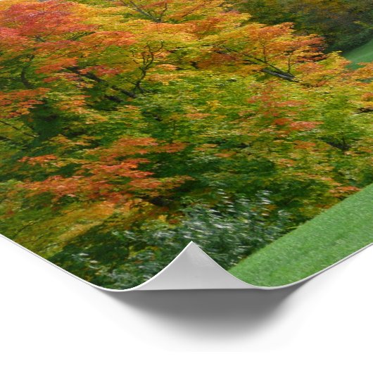 Fall Golf Poster (Ecke)