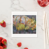Fall Gourds und Pumpkin Digitale Kunst Serviette (Beispiel)