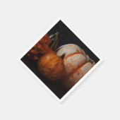 Fall Gourds und Pumpkin Serviette (Ecke)