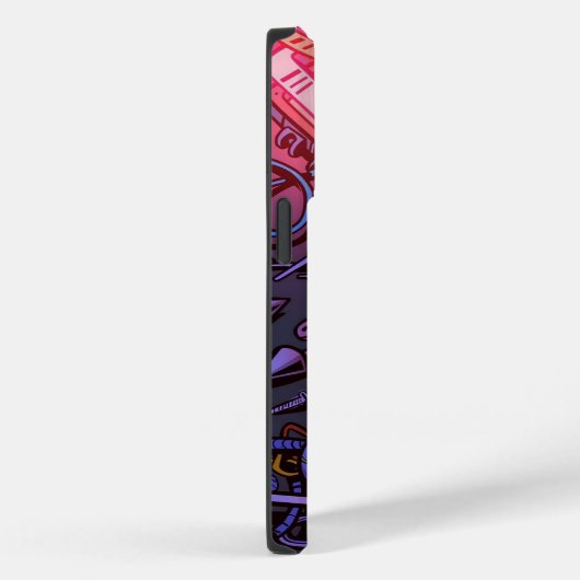 Fall Graffiti Gaming Case-Mate iPhone Hülle (Rückseite / Rechts)