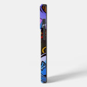 Fall Graffiti Gaming Case-Mate iPhone Hülle (Rückseite / Links)