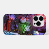 Fall Graffiti Gaming Case-Mate iPhone Hülle (Rückseite (Horizontal))