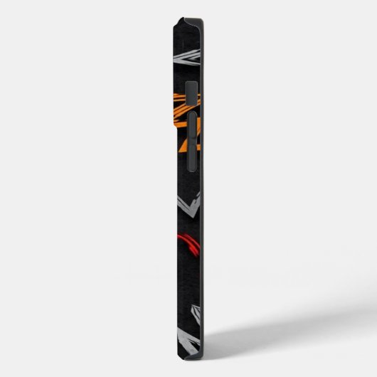 Fall Graffiti monogram Case-Mate iPhone Hülle (Rückseite / Links)