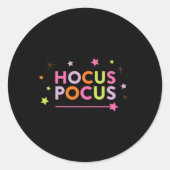 Fall Graphic T-Shirts - Hocus Pocus Pink Runder Aufkleber (Vorderseite)