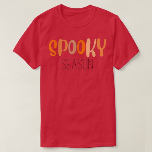 Fall Graphic T-Shirts - Spooky Season (Design vorne)