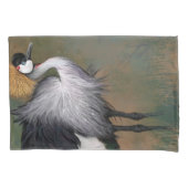 Fall Graue Krankrane Kissenbezug (Vorderseite)