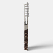 Fall Graue und braune Abstrakt Art Case-Mate iPhon Case-Mate iPhone Hülle (Rückseite / Rechts)