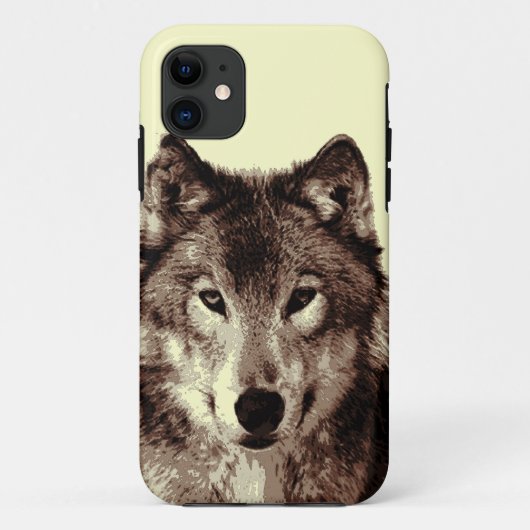 Fall Grauer Wolf iPhone 5 Case-Mate iPhone Hülle (Rückseite)