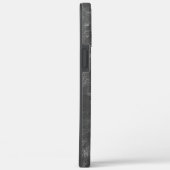 Fall Graues Leder Case-Mate iPhone Case-Mate iPhone Hülle (Rückseite / Rechts)