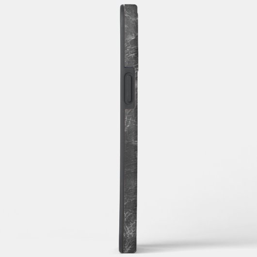 Fall Graues Leder Case-Mate iPhone Hülle (Rückseite / Rechts)