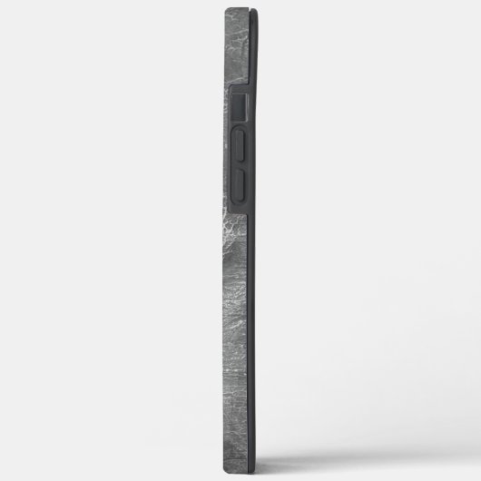 Fall Graues Leder Case-Mate iPhone Hülle (Rückseite / Links)