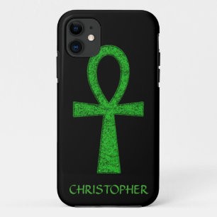 Fall "Green Ankh iPhone 5" Case-Mate iPhone Hülle