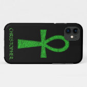 Fall "Green Ankh iPhone 5" Case-Mate iPhone Hülle (Rückseite (Horizontal))