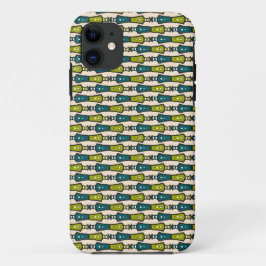 Fall Green Aquamarin Black Cream Tribal iPhone 5/5 Case-Mate iPhone Hülle