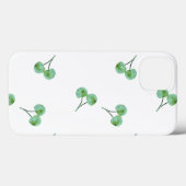 Fall Green Cherry Muster Case-Mate iPhone Hülle (Rückseite (Horizontal))
