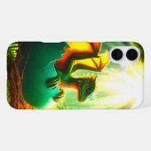 Fall "Green Dragon Phone" iPhone Hülle (Rückseite (Horizontal))