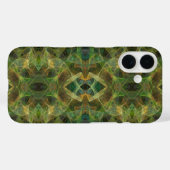 Fall "Green Fraktal" Case-Mate iPhone Hülle (Rückseite (Horizontal))