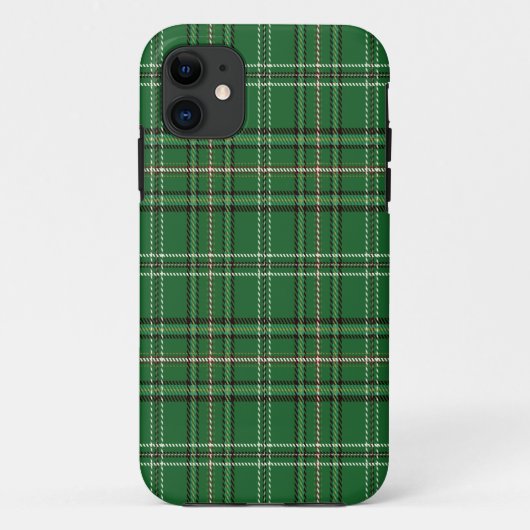 Fall Green Tartan Case-Mate iPhone Hülle (Rückseite)