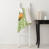 Fall Greyhound (grau) Dog Pumpkins Blätter Funny Sherpadecke (Beispiel)