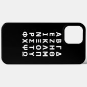 Fall Griechisch Alphabet Case-Mate iPhone Case-Mate iPhone Hülle (Rückseite (Horizontal))