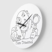 Fall Große Wanduhr (Winkel)