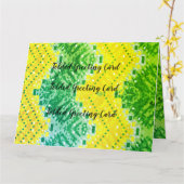 Fall Grußkarten & Farewell Cards Pack Karte (Gelbe Blume)