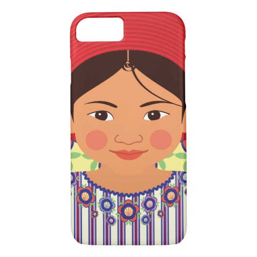 Fall Guatemala Matryoshka Case-Mate iPhone Hülle (Rückseite)