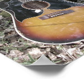 Fall Guitar Poster (Ecke)