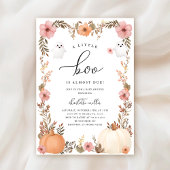 Fall Halloween Baby Shower Einladung