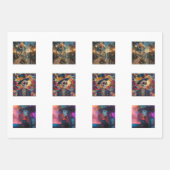 Fall Halloween Coasters Home Decor  Geschenkpapier Set (Vorderseite)