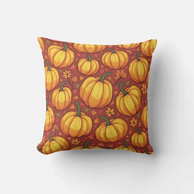 Fall Halloween Cushion Kissen (Vorderseite)