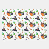 Fall Halloween Geschenkpapier Set (Vorderseite)