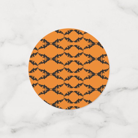 Fall/Halloween/Kürbis Konfetti (Klein Vorderseite)