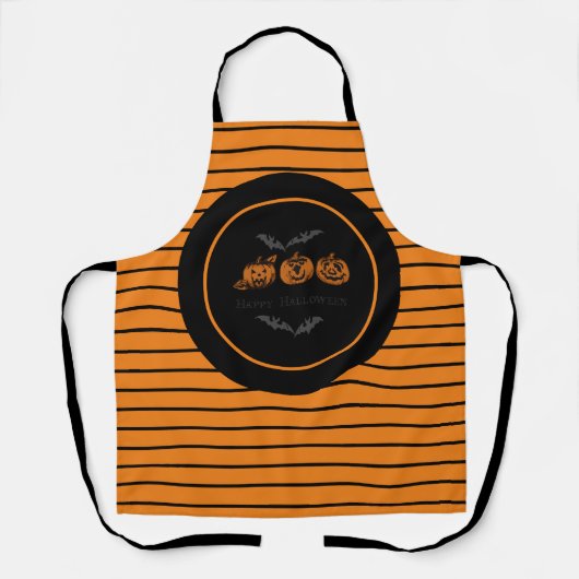 Fall/Halloween/Kürbis Schürze (Vorderseite)