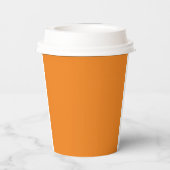 Fall-/Halloween-/Kürbispapier-Cups Pappbecher (Rückseite)