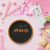 Fall/Halloween/Kürbispapier-Teller Pappteller (Party)