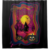 Fall Halloween-Party "trick or treat" lustig Duschvorhang (Vorderseite)