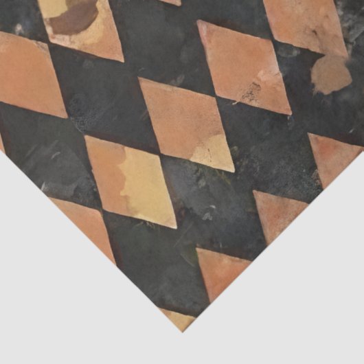 Fall Harlequin Tissue for Decoupage Seidenpapier (Ausschnitt)