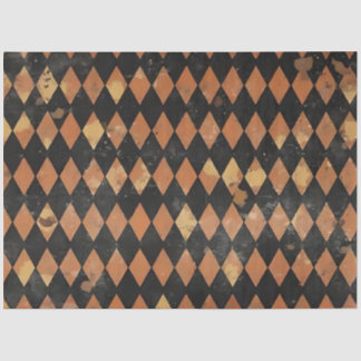 Fall Harlequin Tissue for Decoupage Seidenpapier