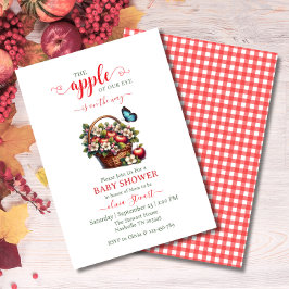 Fall Harvest Apfel, meine Baby-Dusche aus dem Auge Einladung