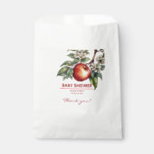 Fall Harvest Apfelzweig Bloral Baby Dusche Geschenktütchen (Vorderseite)