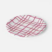 Fall Harvest Apfelzweig Bloral Baby Dusche Pappteller (Schrägansicht)